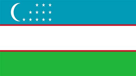 uzbekistan flag